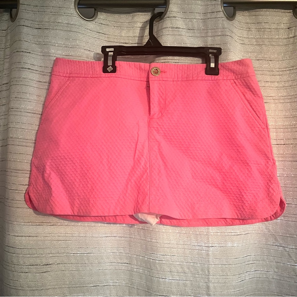 Lilly Pulitzer Lorelei Tiki Pink Skort Women’s Size 6 EUC